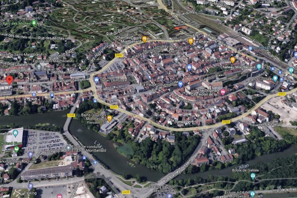Oloo Habitat - Le19 - Parking Prive Lägenhet Montbéliard Exteriör bild